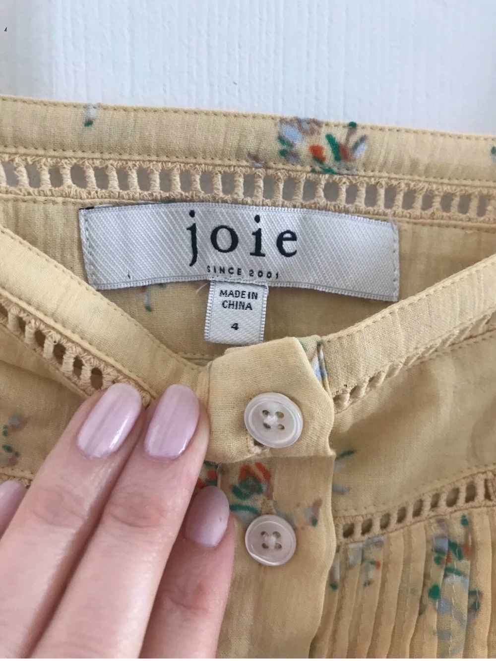 Joie Charmesse untuck floral dress - Picture 3 of 6